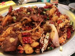 干锅排骨虾-嘎嘎鸭脑壳(蜀汉路店)