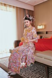 点击看大图 -艾拉·女王婚纱礼服馆