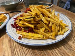 干煸藕丝-静一餐厅·湖北菜(前门创始店)