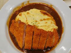 炸猪排咖喱蛋包饭-CoCo壱番屋