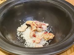 招牌瑶柱粥锅-阿鸡鱼庄·顺德鲜蒸小炒(亚运村店)