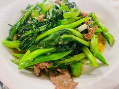 菜心炒牛肉-惠爱餐厅