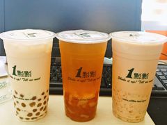 燕麦奶茶-1点点(银座和谐广场店)