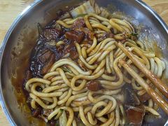 炸酱干拌面-上汤土豆面