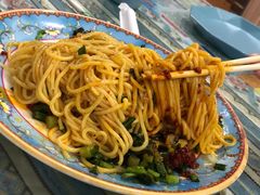 滚辣皮子拌黄面-阿吾丹的烤羊·新疆菜·抓饭·拌面(乌尔禾店)