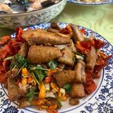 青岛朋友推荐正宗海肠捞饭！鲜香爽滑口感脆嫩！