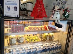 面包甜点陈列柜-茶百道(京溪店)