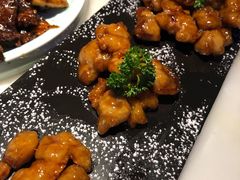 雪花糖醋里脊-绿茶餐厅(华发商都店)