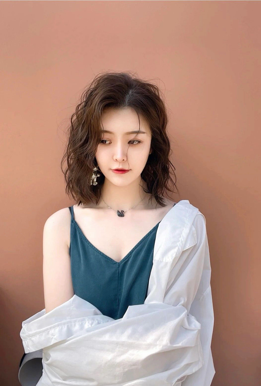 温柔,减龄,显脸小法式烫发