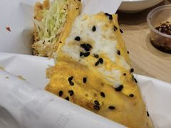 双蛋肉松荷叶鸡套餐-煎饼道·新鲜现做(来福士店)