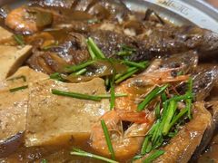-东来菜馆•手抓海鲜家常菜•海鲜锅贴(鸽子窝店)