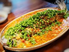 跳水江团鱼-不相离盐帮菜(郎园店)