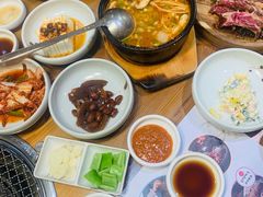 -草家酱蟹炭火烤肉店(珲春南路一店)