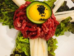 生拌牛肉-黄金牧场(明洞总店)