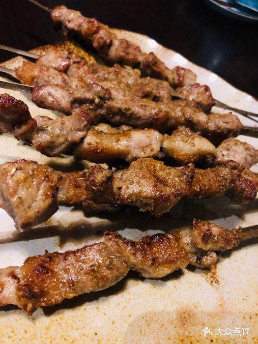 碳烤羊肉串