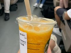 芒果西番莲星冰乐-星巴克(广州南站3层-A5口店)