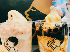 爆芋泥雪糕杯-喜茶(北京三里屯太古里店)