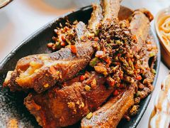 香酥孜然骨-龙门阵茶屋川菜馆(武康路店)
