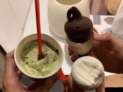 抹茶红豆暴风雪-DQ·蛋糕·冰淇淋(富华里店)