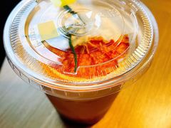 奶油咖啡-橙柚冰美式-EVERNAKED裸蛋糕(SOHO天山店)