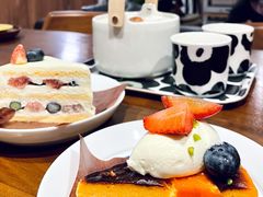 日式红薯乳酪-black rainbow coffee