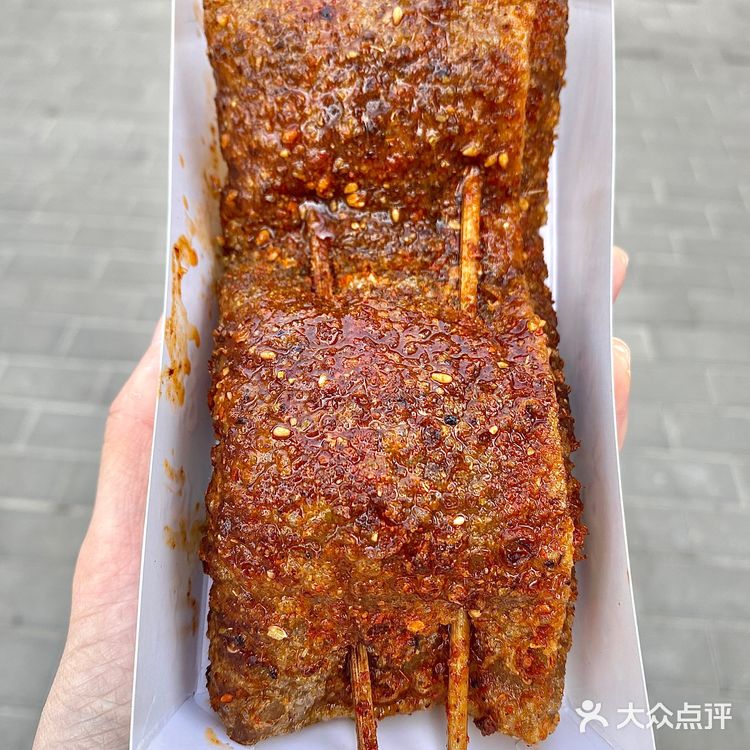 烤苕皮夹菜版🔥酥糯焦脆酱料也太好吃了吧😋