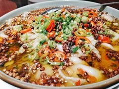 鲜椒乌鱼片-阿细汉菜(本地盐帮菜名店)