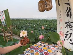 -七的湖·晚芳亭·阳澄湖农家菜·大闸蟹(莲花岛店)