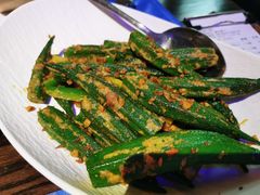 炒秋葵-甘尼仕印度餐厅爵士酒吧(阳春巷店)