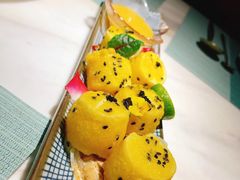 和风玉子豆腐-蜜桃花开·中西融合菜E&W(南长街店)