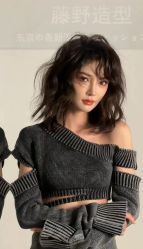 -藤野造型烫发染发