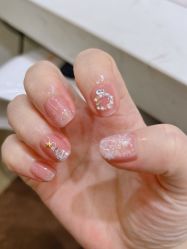 -手牵手美甲
