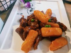 菠萝牛柳-新白鹿餐厅(城西银泰城店)