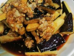 蛤蜊肉拌茄子-华春餐馆(鱼山路店)