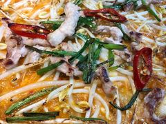 泡菜煎饼-神仙雪浓汤(明洞店)