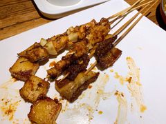 烤鱼豆腐-平娃三宝烧烤·面食(南小街店)