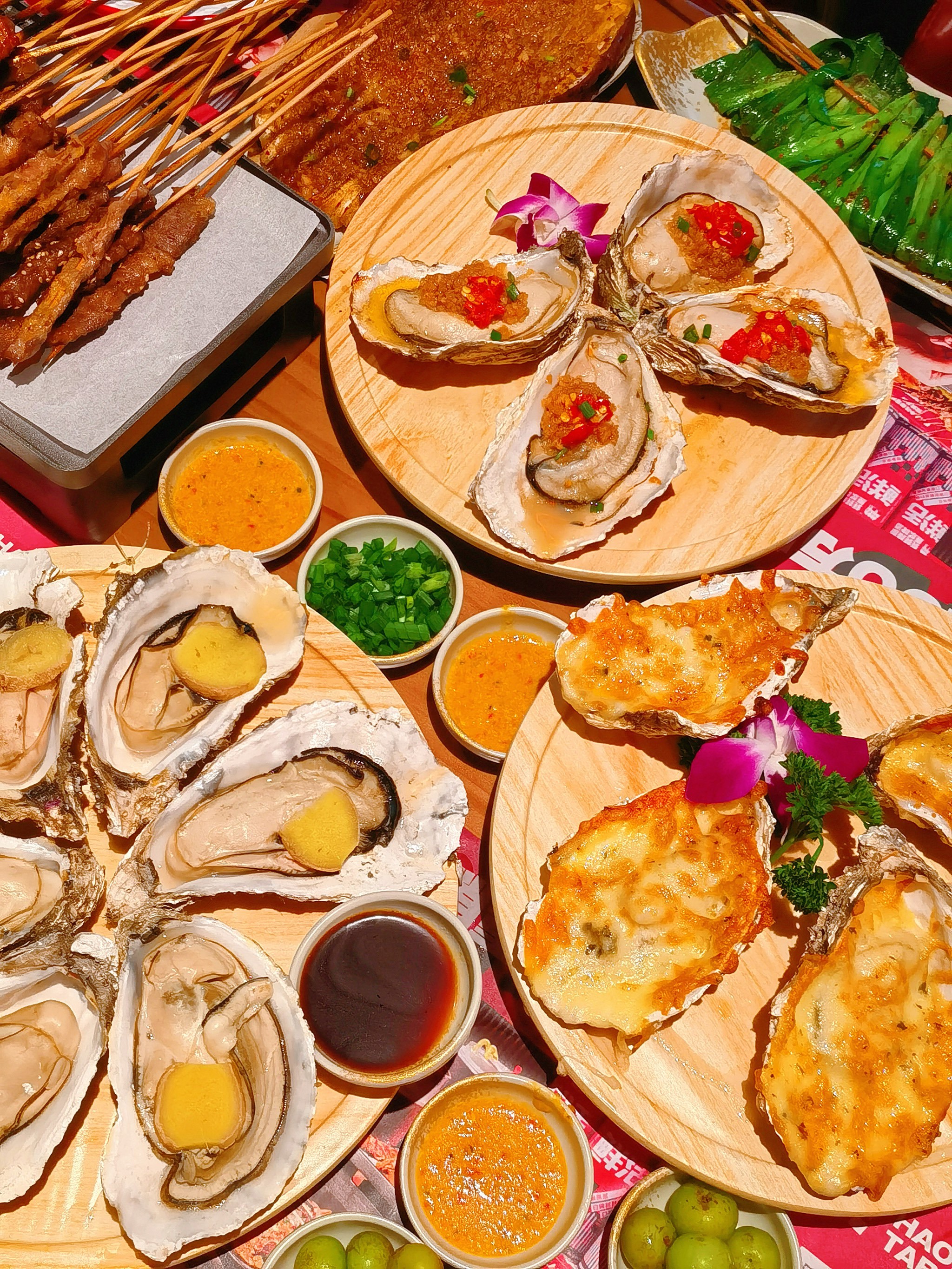 江南时代广场新开的蚝蚝先生!已经连吃三天了