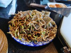 凉粉皮-宏宏无烟石板烧烤
