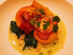 太平洋扇贝和菠菜杏仁奶油-福楼法餐厅FLO