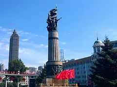 -人民防洪胜利纪念塔