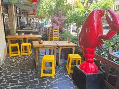 露天位-可可大虾武汉土菜大排档(万松园1店)