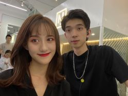-I+造型烫发染发