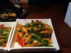 老农民茄子烧豆角-楼兰新疆主题餐厅(坂田佳华领汇广场店)