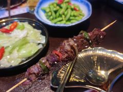 牛肉串-钳真多钓虾馆·小龙虾海鲜烧烤(九六广场店)