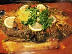 -探鱼·鲜青椒爽麻烤鱼(中天广场店)