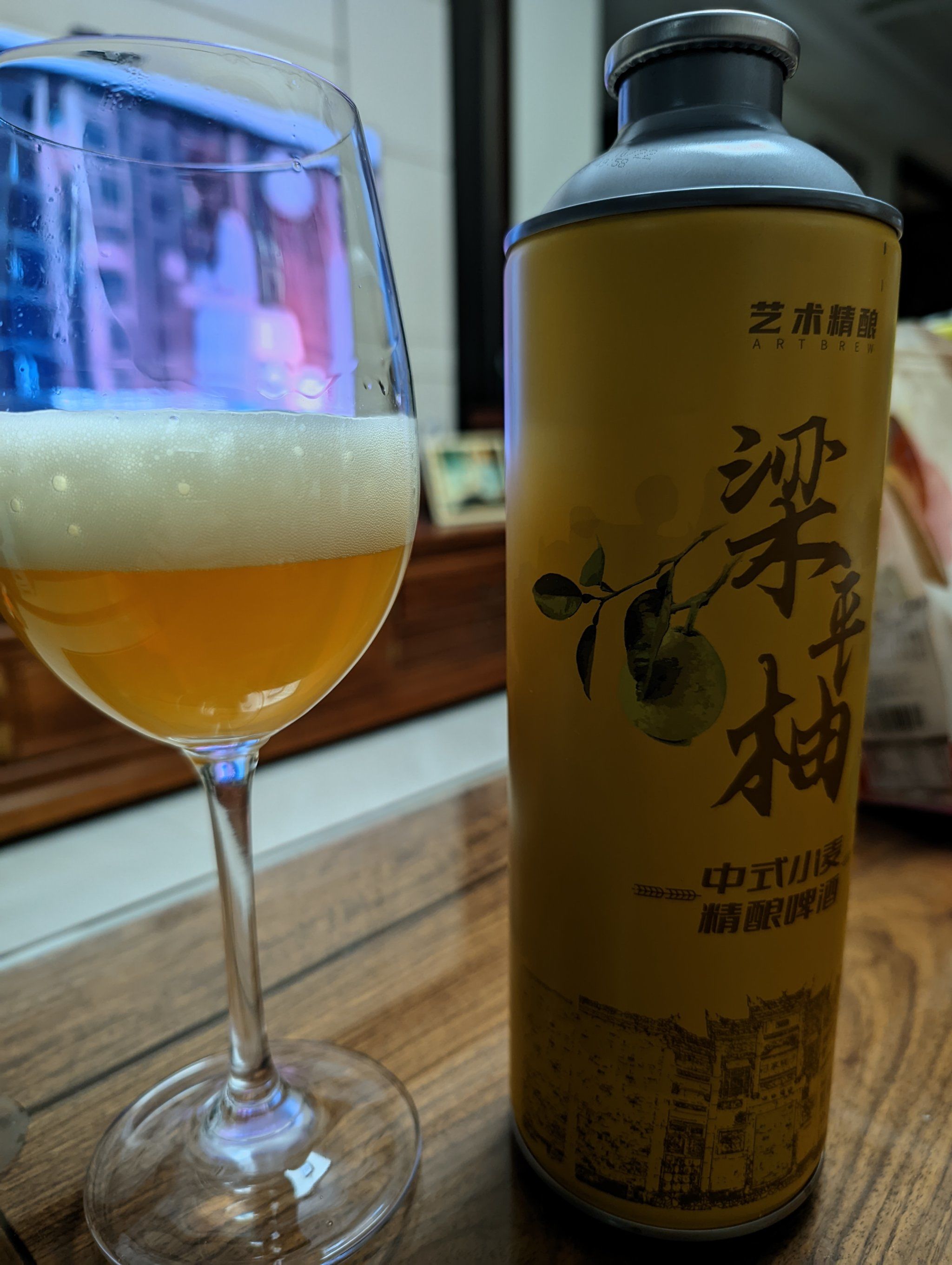梁平柚中式小麦精酿啤酒