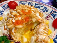炸温泉蛋土豆泥沙律-仙隐小鹿中華の日料(正弘城店)