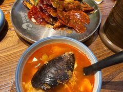 -明洞阿姨·韩式酱蟹烤肉·创意料理(三元桥店)