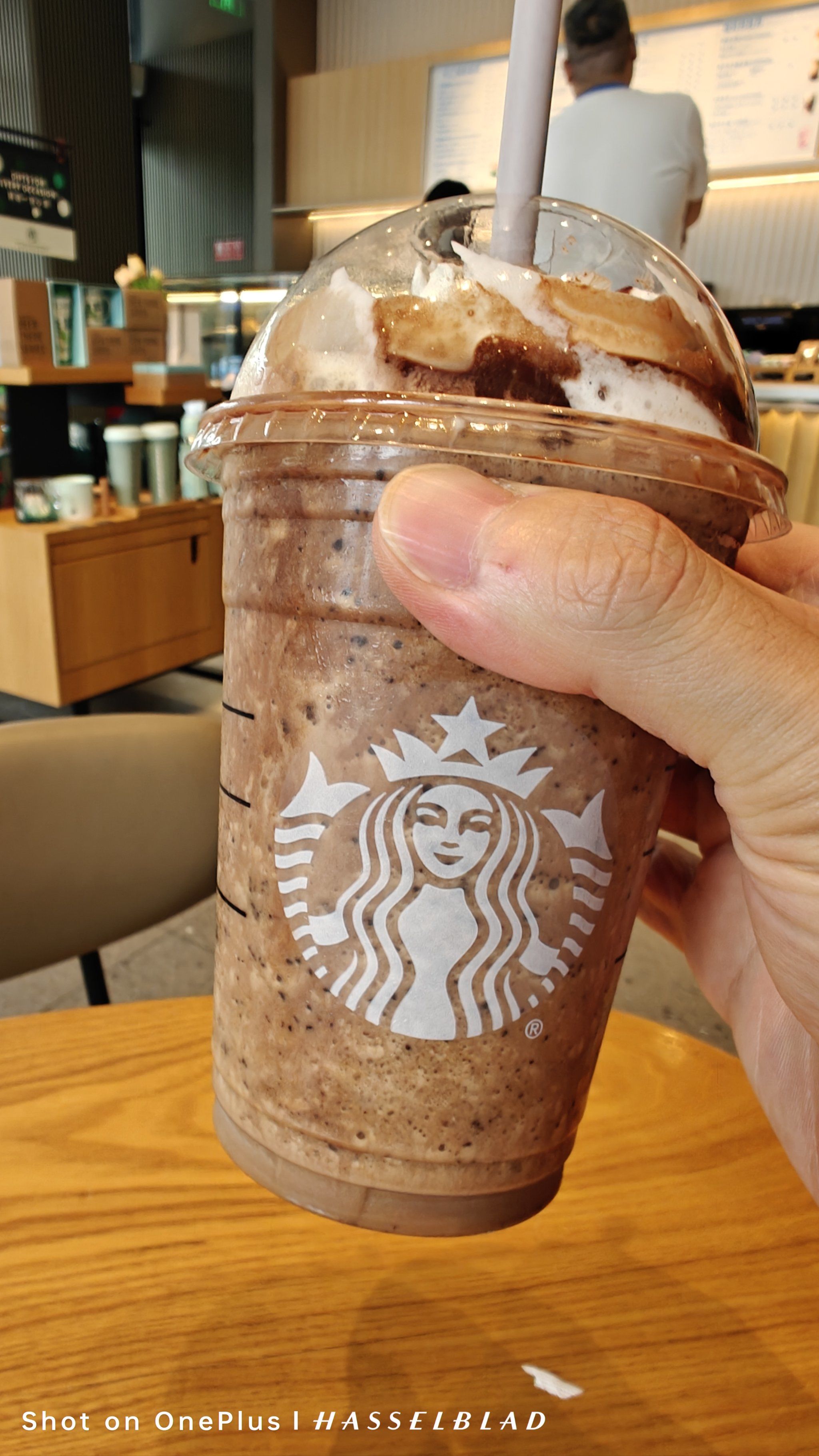 冷饮来一杯 星巴克星冰乐可以的