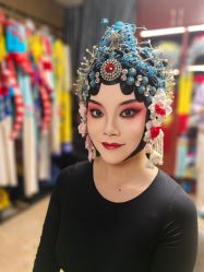 -胭脂猫京剧摄影